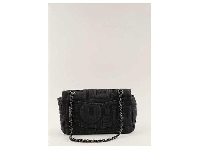 Chanel Borsa a tracolla Timeless/Classique anthracite Grigio antracite - vista 3