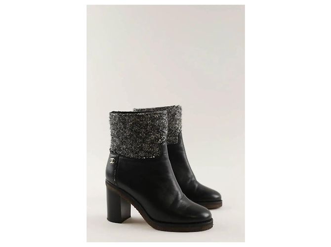 Chanel Stivali neri Nero - vista 3