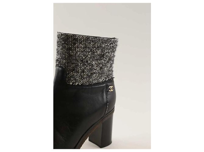Chanel Stivali neri Nero - vista 4