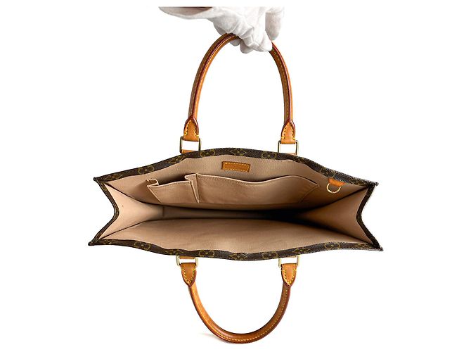 Louis Vuitton Borsa Tote in Tela Monogramma GM Marrone - vista 6