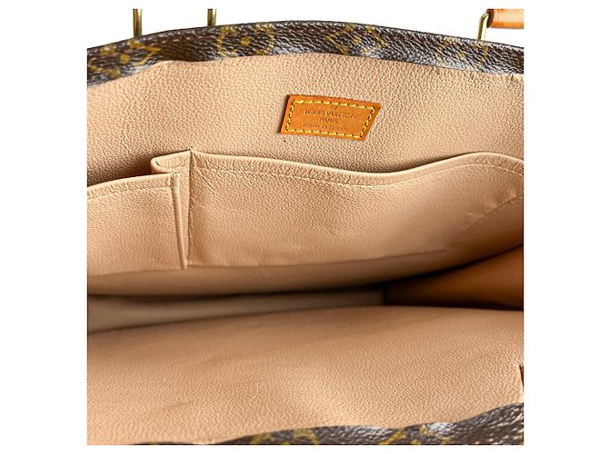 Louis Vuitton Borsa Tote in Tela Monogramma GM Marrone - vista 7