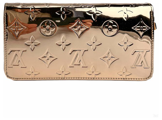 Louis Vuitton Portafoglio lungo con zip Sky Collection Canvas Mirror Cooper - vista 2