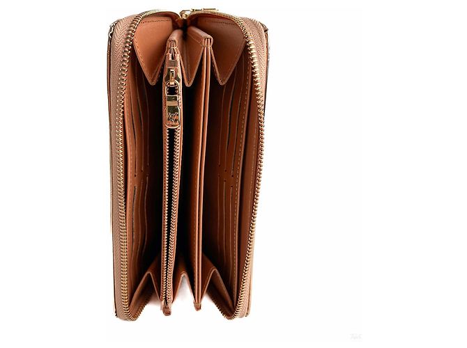 Louis Vuitton Portafoglio lungo con zip Sky Collection Canvas Mirror Cooper - vista 5