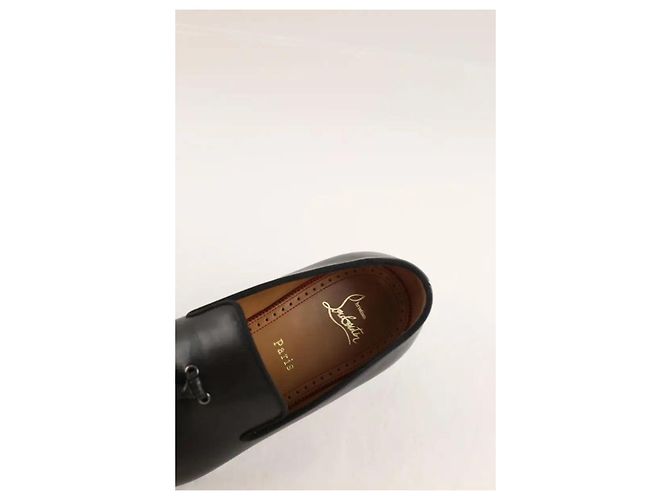 Christian Louboutin Mocassini neri Nero - vista 4