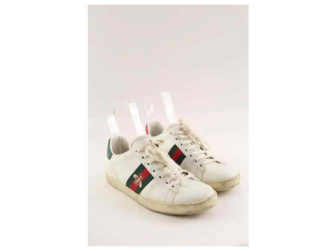 Gucci Baskets blanches - vista 3
