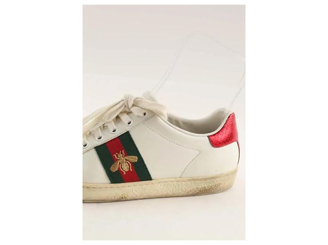 Gucci Baskets blanches - vista 4