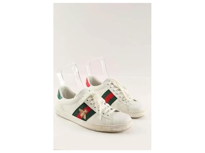 Gucci Sneakers basse bianche Bianco - vista 3