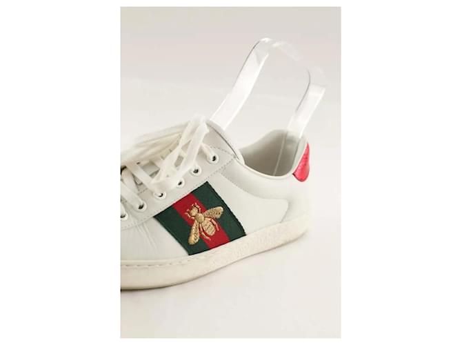Gucci Sneakers basse bianche Bianco - vista 4