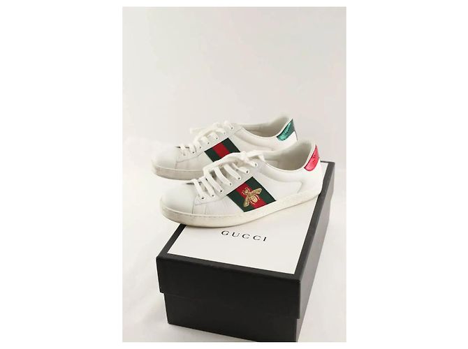 Gucci Sneakers basse bianche Bianco - vista 7