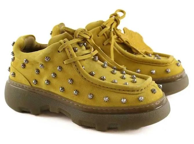 Burberry Gelbe Schnürschuhe - Ansicht 3