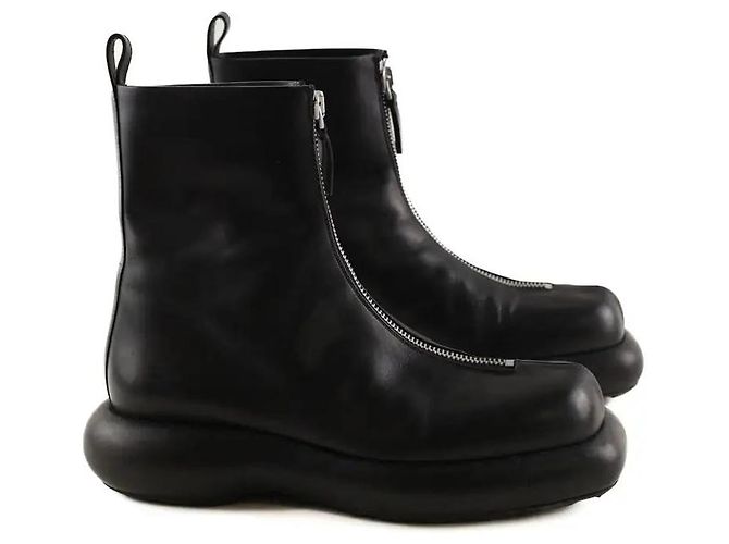 Jil Sander Botas moteras negras Negro - vista 3