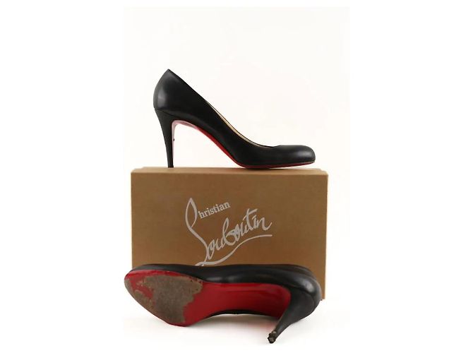 Christian Louboutin Tacchi neri Nero - vista 7
