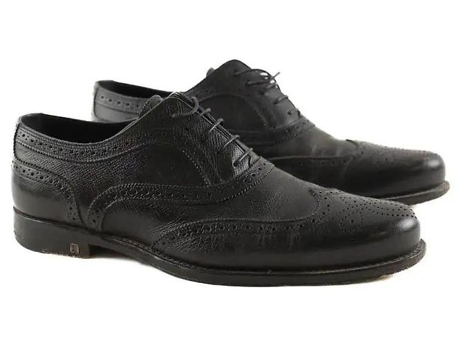 Louis Vuitton Schwarze Schnürschuhe - Ansicht 3