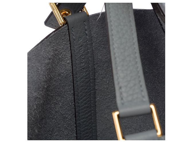 Hermès Borsa HERMES Picotin in Pelle Grigia - 103581 Grigio - vista 8