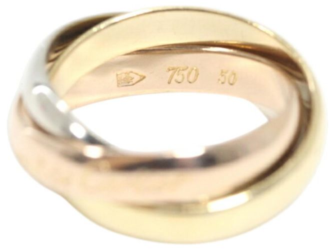 Anello Cartier Trinity Classic MM in oro 18K D'oro - vista 7