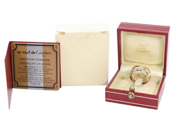 Anello Cartier Trinity Classic MM in oro 18K D'oro - vista 8
