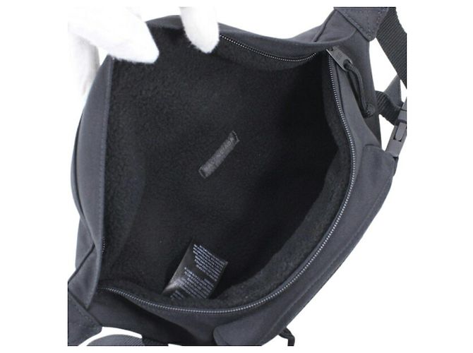 Borsa a tracolla Balenciaga Body Bag SKIWEAR Nero - vista 9