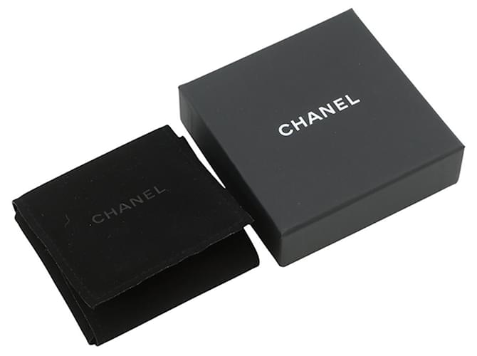 Spilla Chanel in oro e strass D'oro - vista 8
