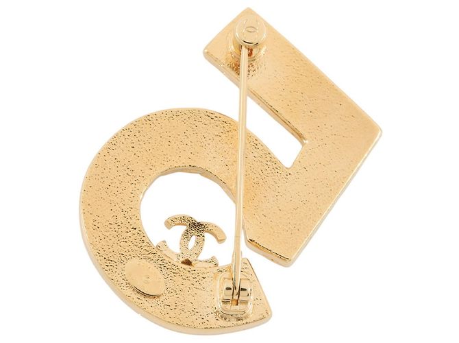 Spilla Chanel No. 5 Oro D'oro - vista 3
