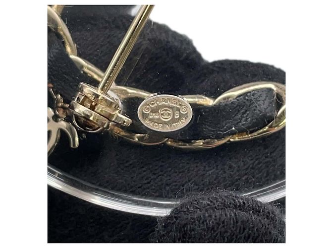 Spilla Chanel No. 5 Round Clear B18 B CHANEL BROACH Nero - vista 7