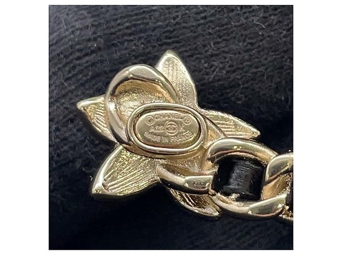 Spilla a Fiore con Strass Chanel Nero - vista 7