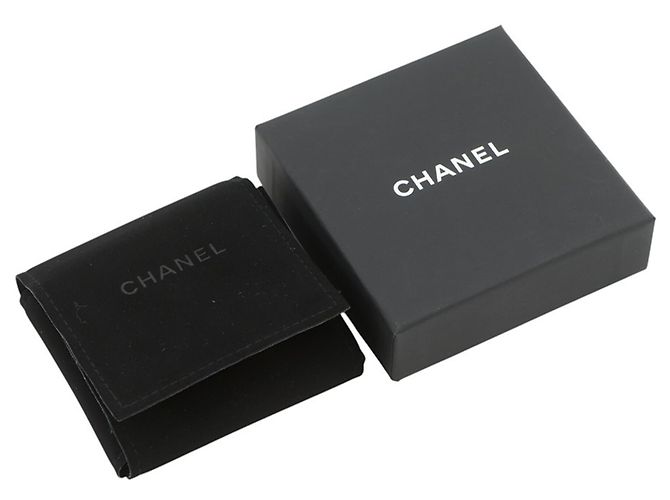 Spilla a Fiore con Strass Chanel Nero - vista 8