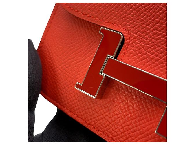 Hermès Cartera Hermes Constance Capucines Epsom - vista 12