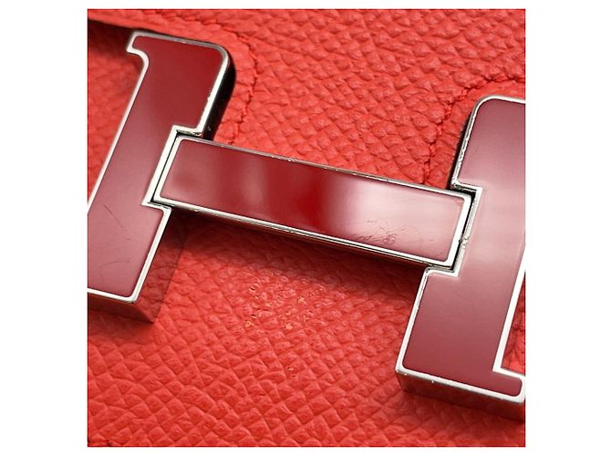 Hermès Cartera Hermes Constance Capucines Epsom - vista 13