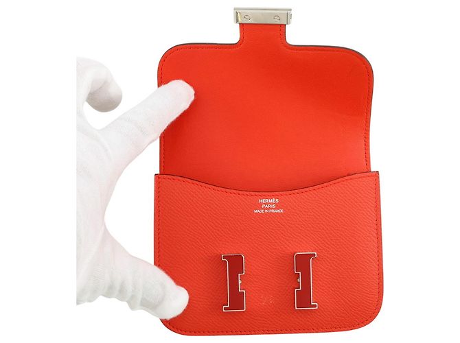 Hermès Cartera Hermes Constance Capucines Epsom - vista 5
