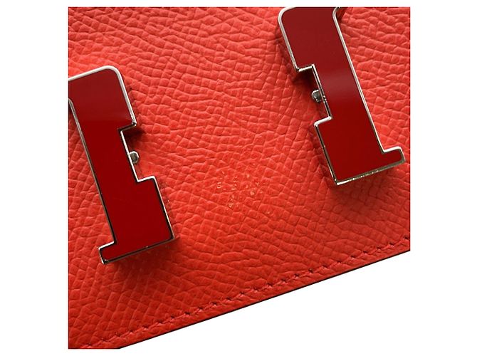 Hermès Cartera Hermes Constance Capucines Epsom - vista 8