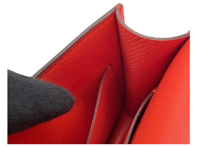 Hermès Cartera Hermes Constance Capucines Epsom - vista 9