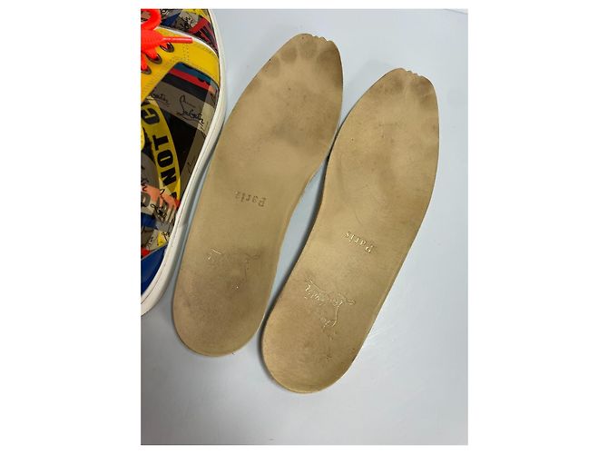 Christian Louboutin Sneakers Low-Top Multicolor Multicolore - vista 10