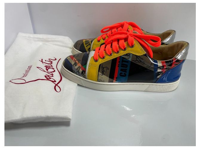 Christian Louboutin Sneakers Low-Top Multicolor Multicolore - vista 2