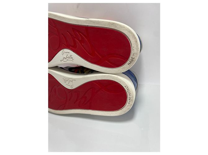 Christian Louboutin Sneakers Low-Top Multicolor Multicolore - vista 8