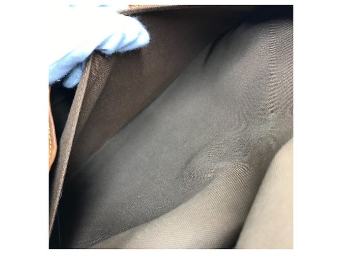 Borsa Louis Vuitton Monogram Saumur 35 Marrone - vista 12