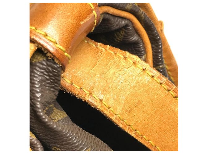 Borsa Louis Vuitton Monogram Saumur 35 Marrone - vista 14