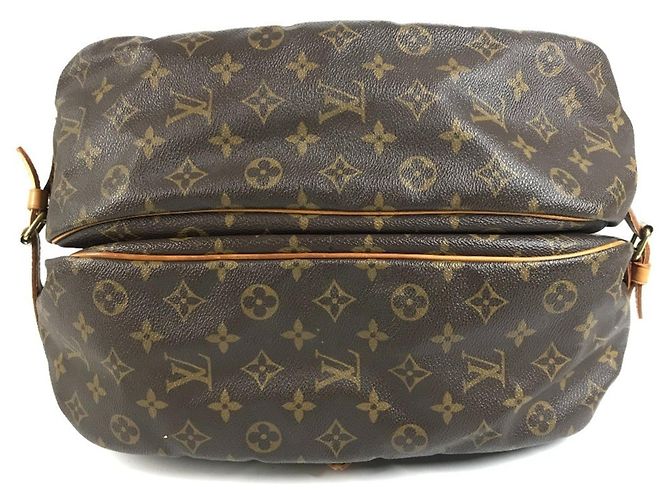 Borsa Louis Vuitton Monogram Saumur 35 Marrone - vista 5