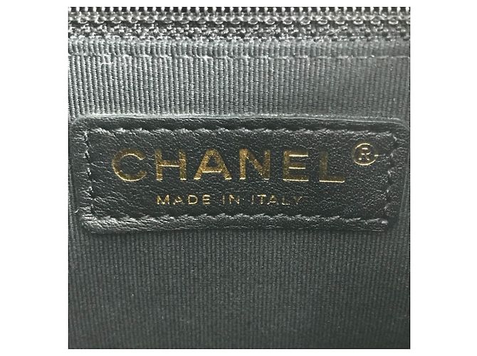 Chanel AS3290 Coco Mark CC Logo gesteppter Rucksack Schwarz - Ansicht 13