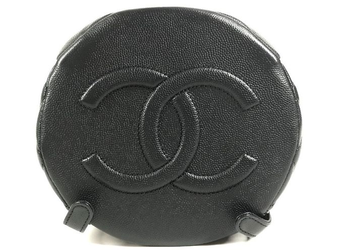 Chanel AS3290 Coco Mark CC Logo gesteppter Rucksack Schwarz - Ansicht 5