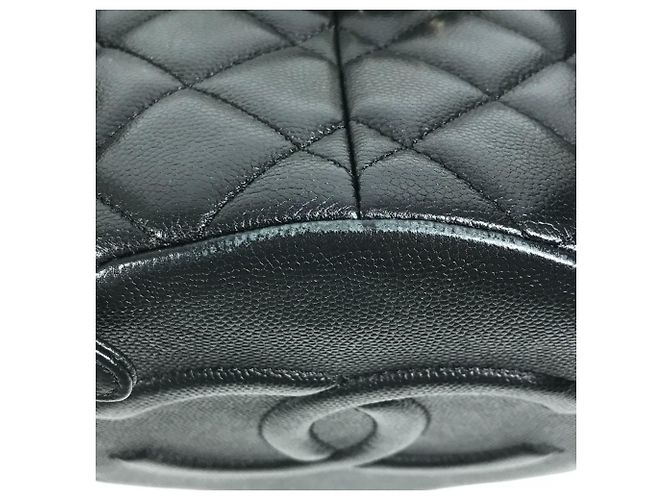 Chanel AS3290 Coco Mark CC Logo gesteppter Rucksack Schwarz - Ansicht 6