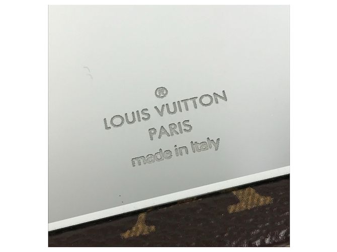 Specchio Baule Monogram Louis Vuitton Home Marrone - vista 11
