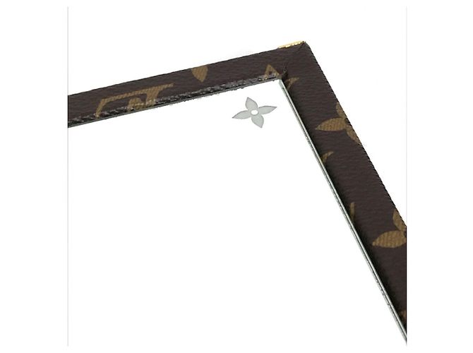 Specchio Baule Monogram Louis Vuitton Home Marrone - vista 14