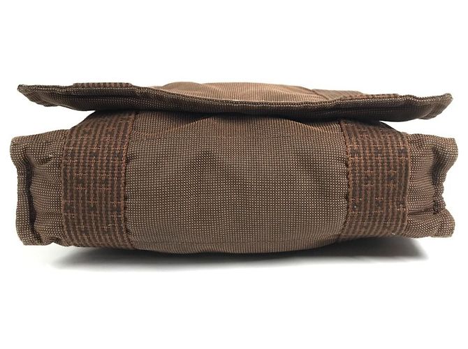 Hermès Borsa Hermes Herline Bassas PM Marrone - vista 6