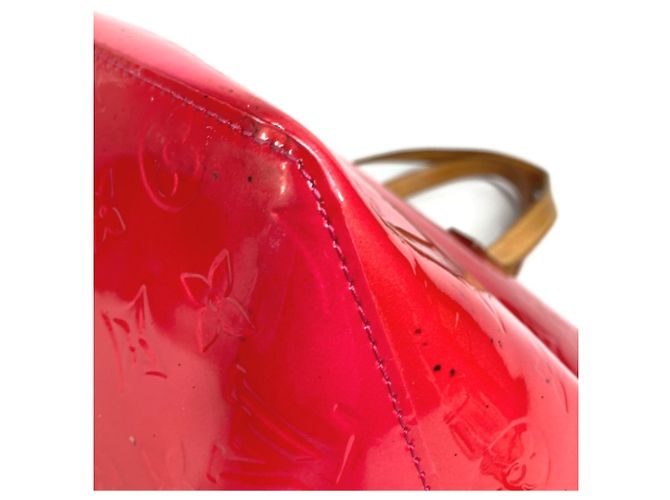 Borsa Tote Louis Vuitton Monogram Vernis Bellevue PM Rosa - vista 11