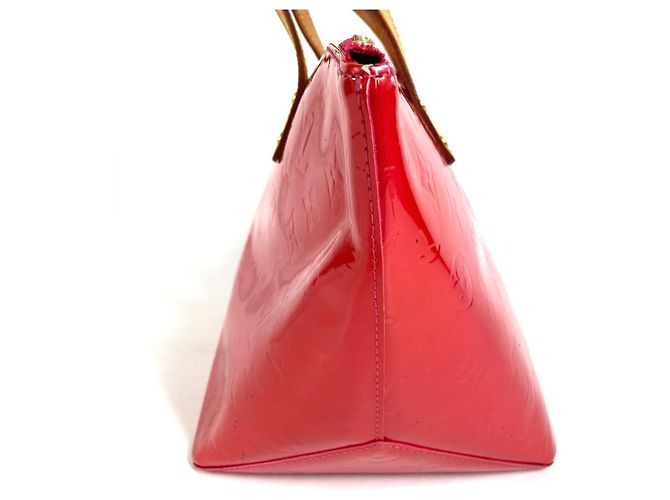Borsa Tote Louis Vuitton Monogram Vernis Bellevue PM Rosa - vista 3