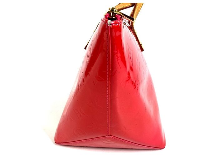 Borsa Tote Louis Vuitton Monogram Vernis Bellevue PM Rosa - vista 5
