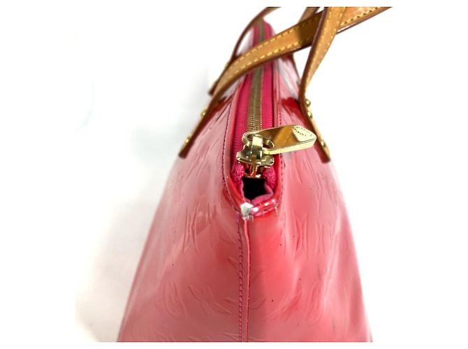 Borsa Tote Louis Vuitton Monogram Vernis Bellevue PM Rosa - vista 6