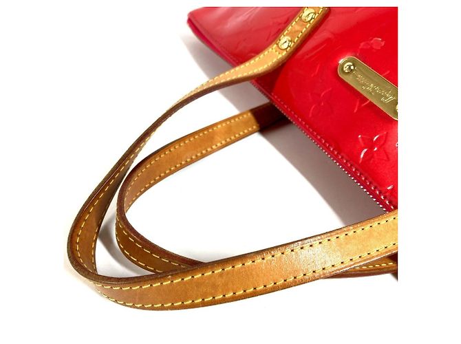 Borsa Tote Louis Vuitton Monogram Vernis Bellevue PM Rosa - vista 7