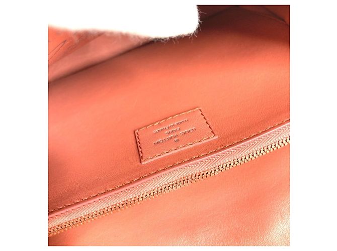 Borsa Louis Vuitton Masters Collection Mona Lisa Double Chain Rosa Multicolore - vista 12