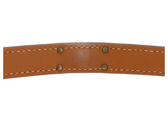Hermès Bracciale Kelly Double Tour Hermes Taupe - vista 5
